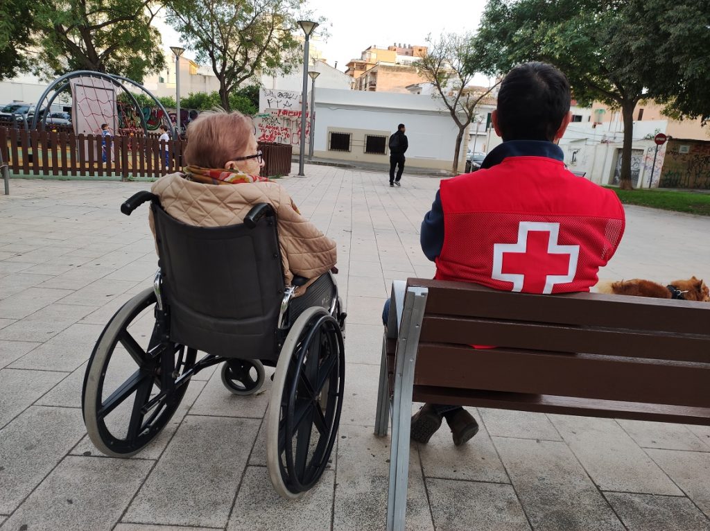 Atención social de Creu Roja.