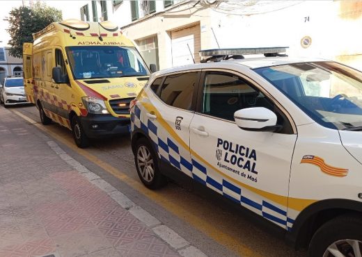 Imagen de Instagram de la Policía Local de Maó