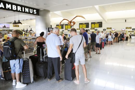 Aeropuerto de Menorca.