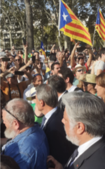 (Fotos) Carles Puigdemont regresa a Barcelona después de casi siete años