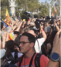 (Fotos) Carles Puigdemont regresa a Barcelona después de casi siete años