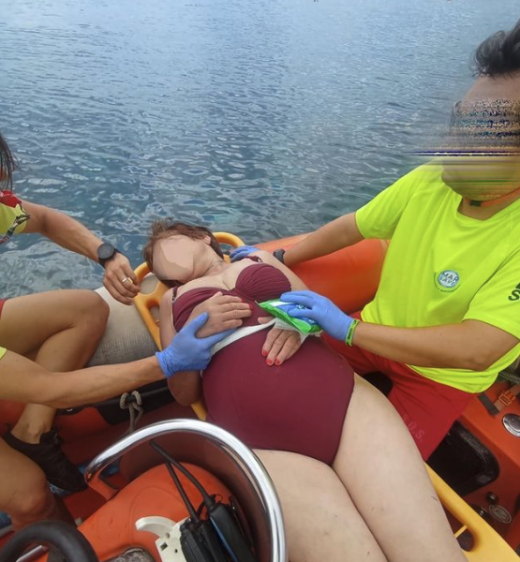 Turista rescatada en Ciutadella tras sufrir caída en el Camí de Cavalls.