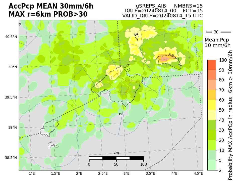 Gráfico de la AEMET.