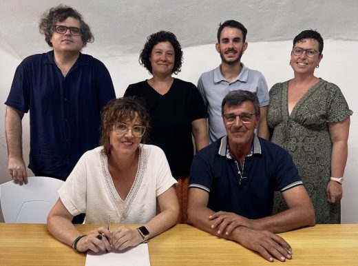 Representantes del PSOE Alaior y Avançam Alaior