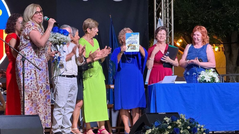 El pregón se ha llevado a cabo en el Pla de sa Creu de Sant Lluís (Foto: Tolo Mercadal)