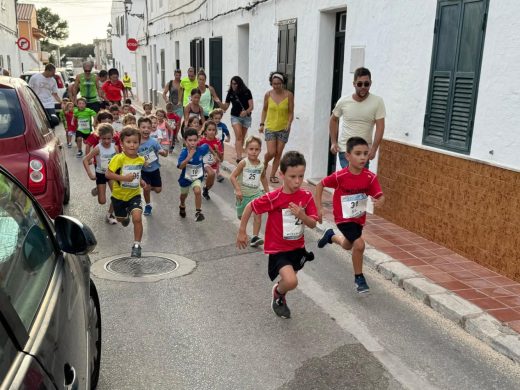 (Fotos) Maria Pallicer y Borja Coll ganan la ‘cursa’ en Sant Lluís