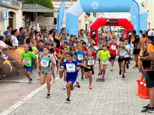 (Fotos) Maria Pallicer y Borja Coll ganan la ‘cursa’ en Sant Lluís