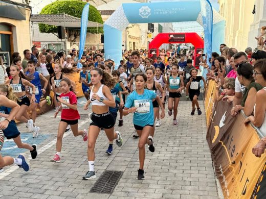 (Fotos) Maria Pallicer y Borja Coll ganan la ‘cursa’ en Sant Lluís