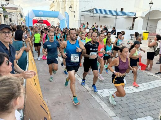 (Fotos) Maria Pallicer y Borja Coll ganan la ‘cursa’ en Sant Lluís