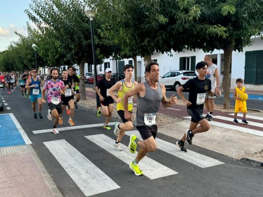 (Fotos) Maria Pallicer y Borja Coll ganan la ‘cursa’ en Sant Lluís