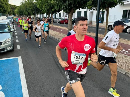 (Fotos) Maria Pallicer y Borja Coll ganan la ‘cursa’ en Sant Lluís