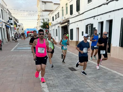 (Fotos) Maria Pallicer y Borja Coll ganan la ‘cursa’ en Sant Lluís