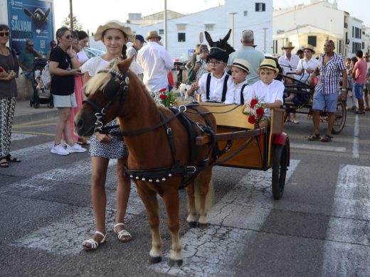 (Fotos) Romería en Maó hasta la ermita de la Verge de Gràcia