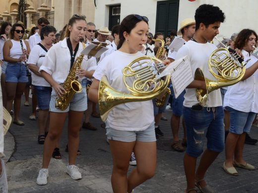 (Fotos) Romería en Maó hasta la ermita de la Verge de Gràcia