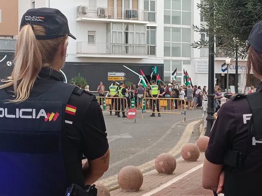 (Fotos) Manifestación en Ciutadella por Palestina