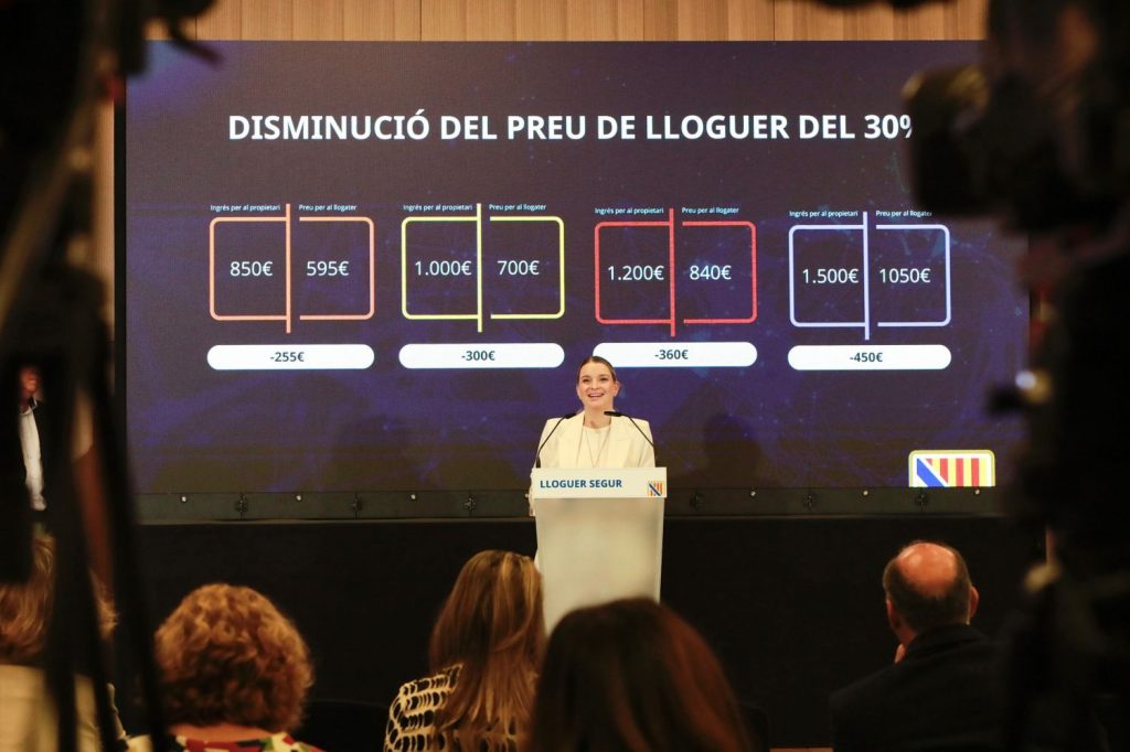 Prohens ha presentado hoy el programa «Alquiler seguro».