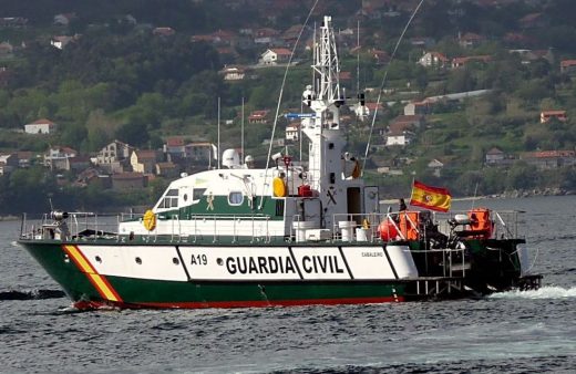 Embarcación de la Guardia Civil.