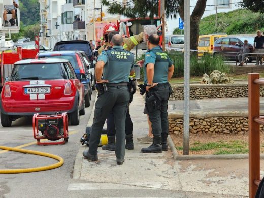 (Fotos) Espectacular incendio en Ferreries