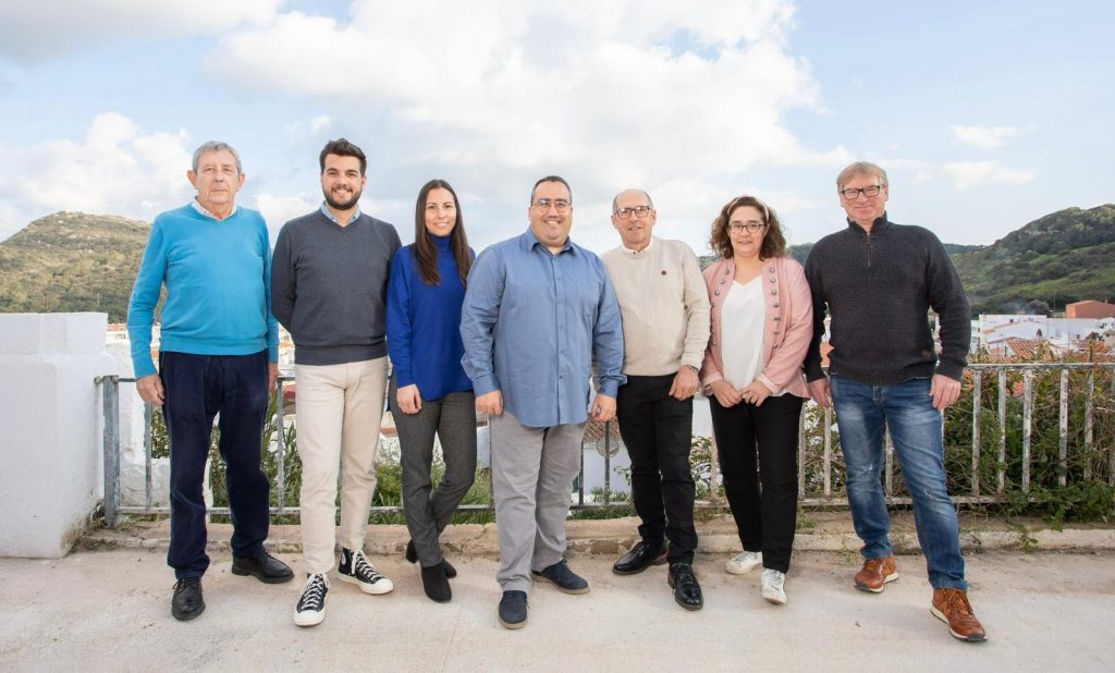 Pedro Pons y su equipo.