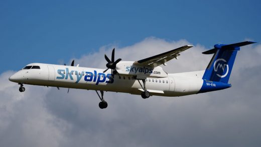 Avión de la compañía SkyAlps