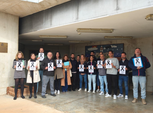 Concentración en el Centro Penitenciario de Menorca.