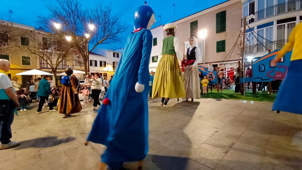 Baile de la Colla de Geganters i Grallers d'Alaior (Fotos: Sergio Moreno)