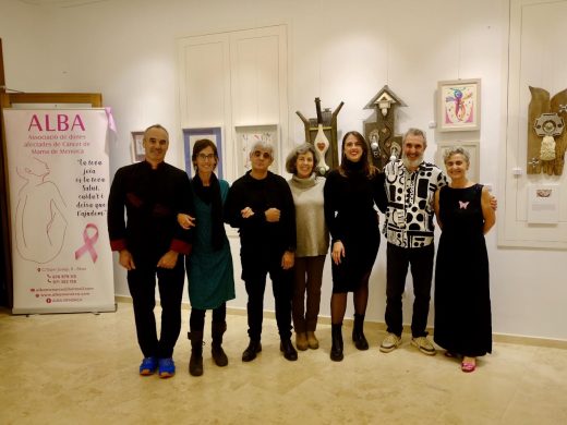 (Fotos) La exposición artística “Sincronies” llena Ca n’Ángel en su inauguración