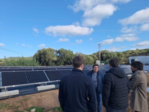 (Fotos) Los pozos de Es Migjorn ya funcionan con energías renovables