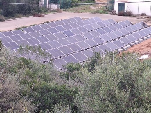 (Fotos) Los pozos de Es Migjorn ya funcionan con energías renovables