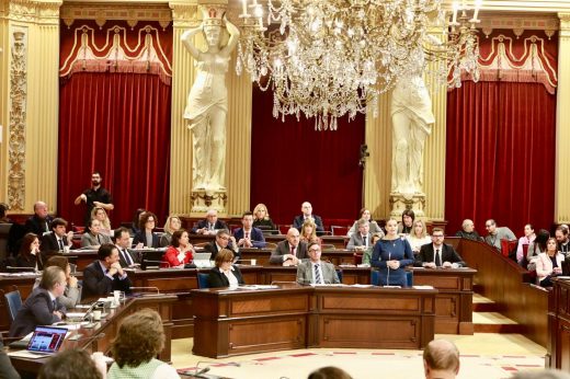 Pleno del Parlament de les Illes Balears.