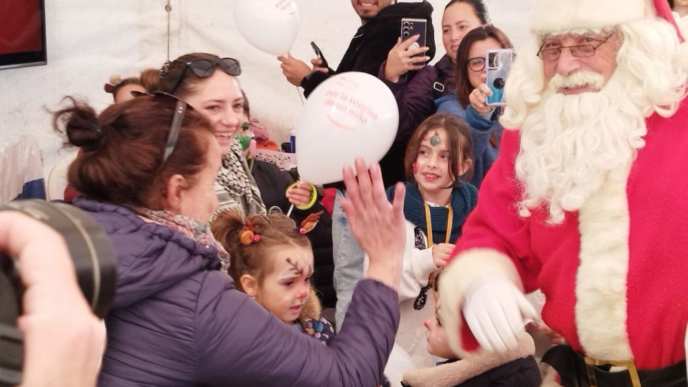 Llegada de Papaé Noel a s'Esplanada.