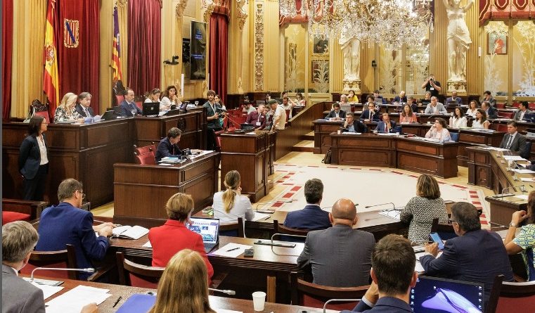 Imagen del Parlament Balear.