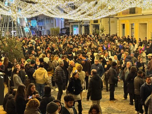 (Fotos y vídeo) Menorca da la bienvenida al 2025