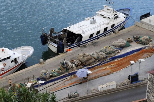 Las barcas siguen sin salir a faenar (Foto: Tolo Mercadal)