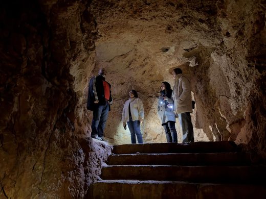 Túnel de la Guerra Civil en Ciutadella.