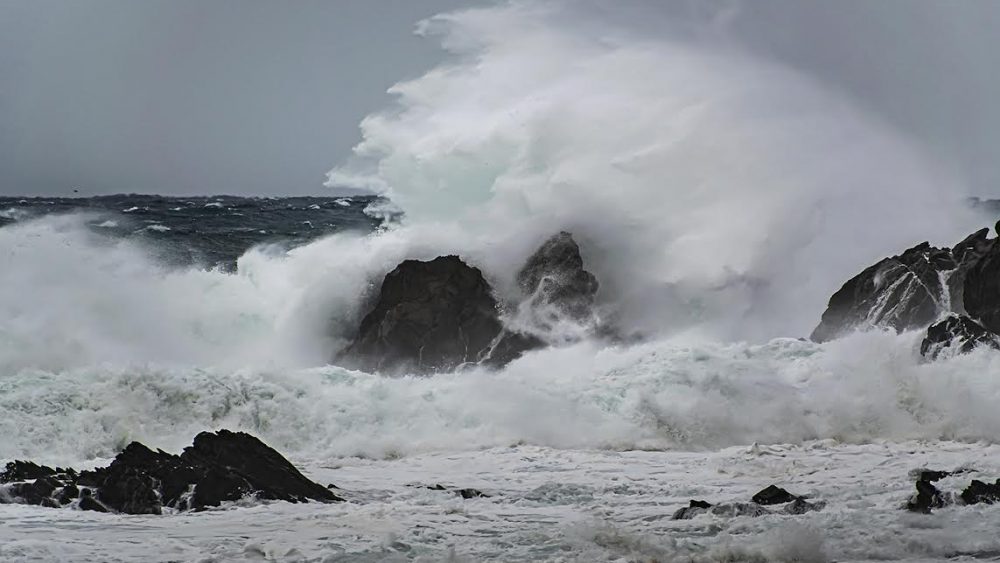 Viento y oleaje en Menorca.