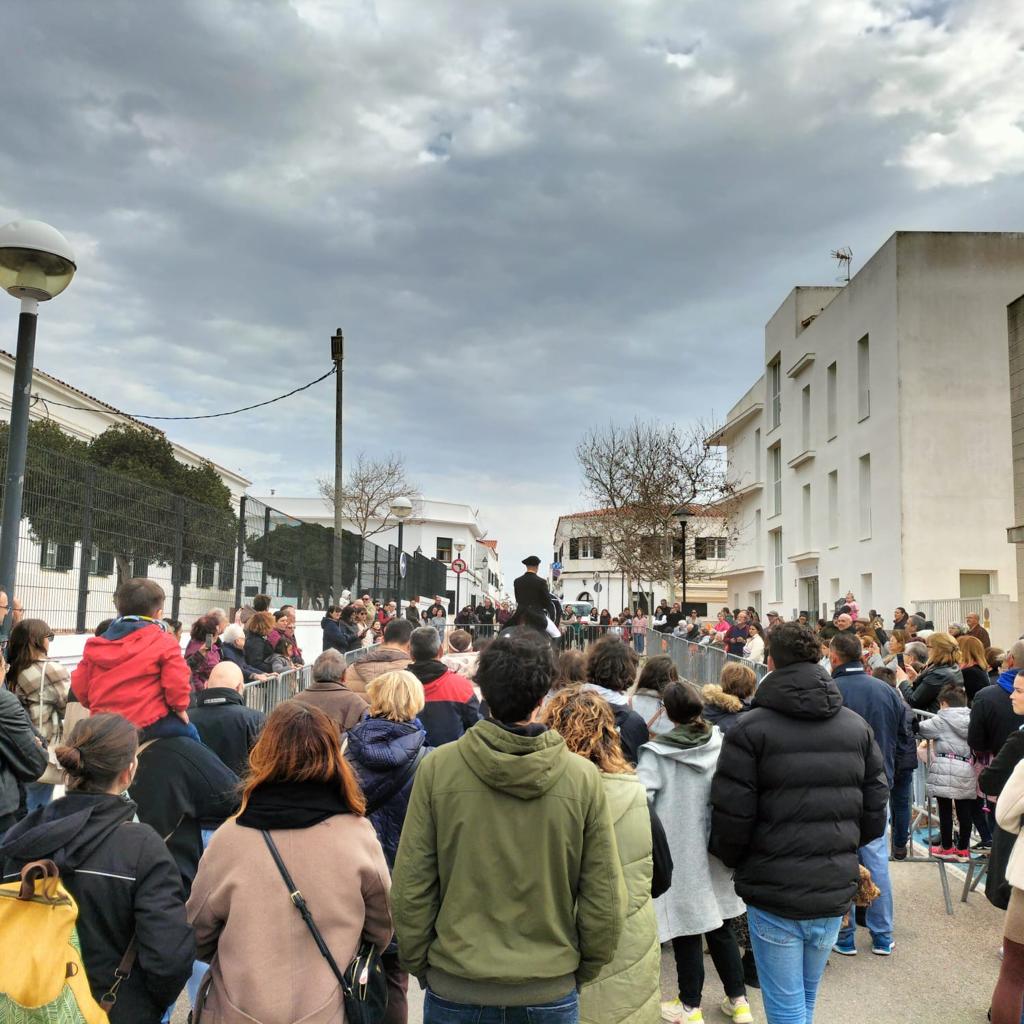 Sant Antoni en Sant Lluís el año pasado.