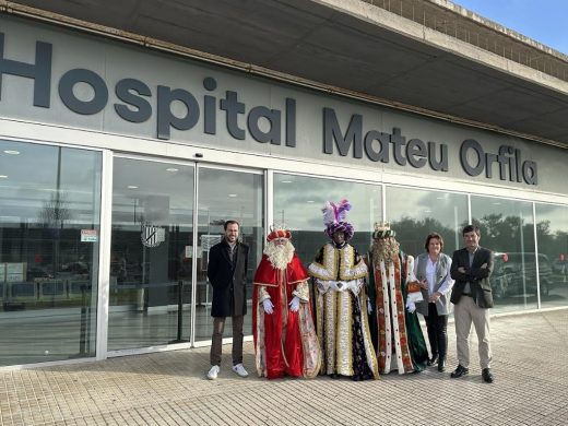 (Fotos) Los Reyes Magos llegan al Mateu Orfila