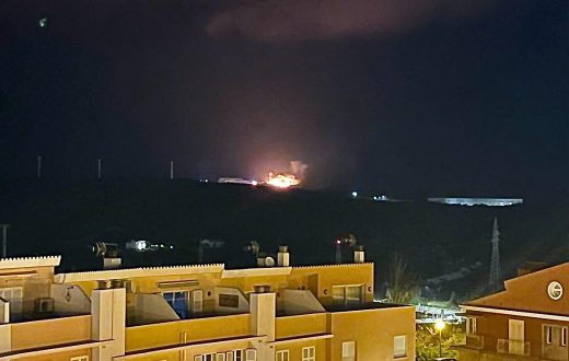 Fuego en Milà.