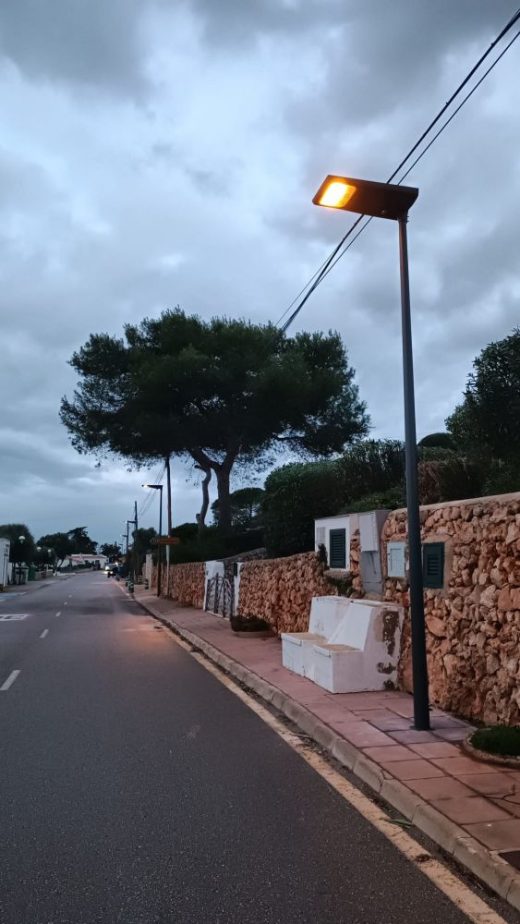 Nueva iluminación en la Avinguda de sa Platja de Binissafúller