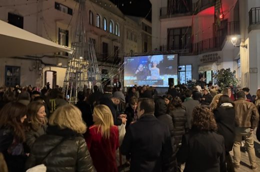 Un momento de la celebración en Alaior.