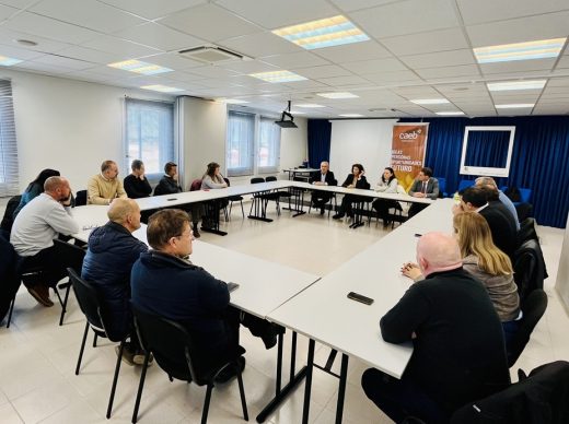 Reunión de los miembros de la CAEB en Maó.