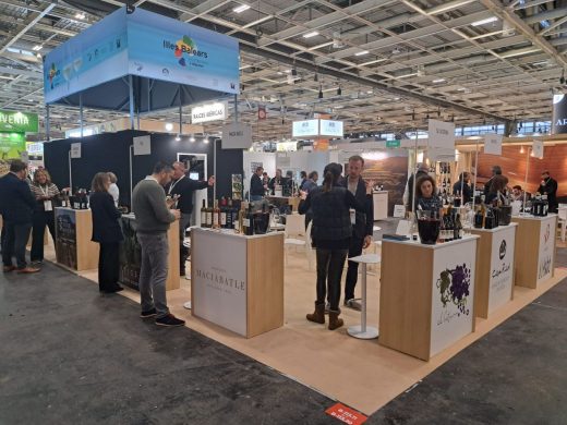 Sa Caterina representa a Menorca en la feria Wine Paris, escaparate internacional del vino.