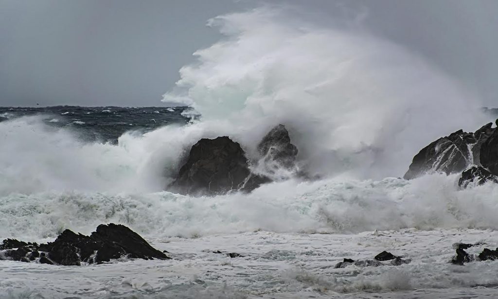 Temporal en Menorca durante enero del 2025.