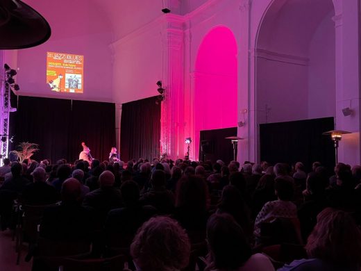 Concierto de Anna Szostak & Manuel Álvarez anoche en la Sala de Cultura de San Diego (Foto: Ajuntament d'Alaior)