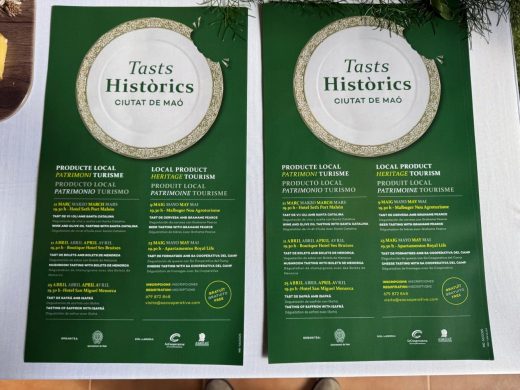 (Fotos) “Tasts històrics Ciutat de Maó” vuelve para reforzar el vínculo entre turismo y producto local