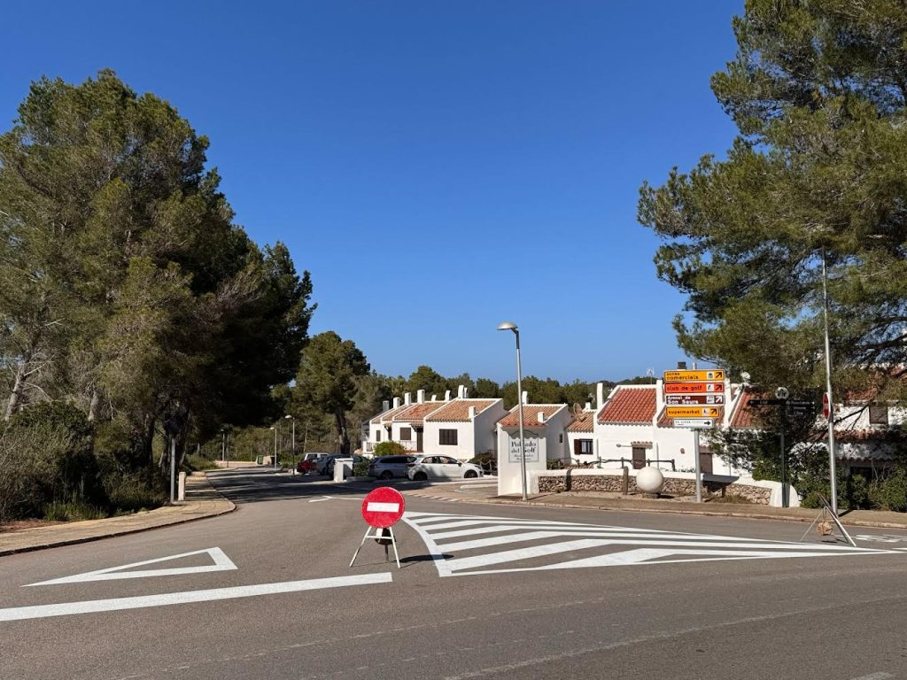 Cambio de circulación en Son Parc.