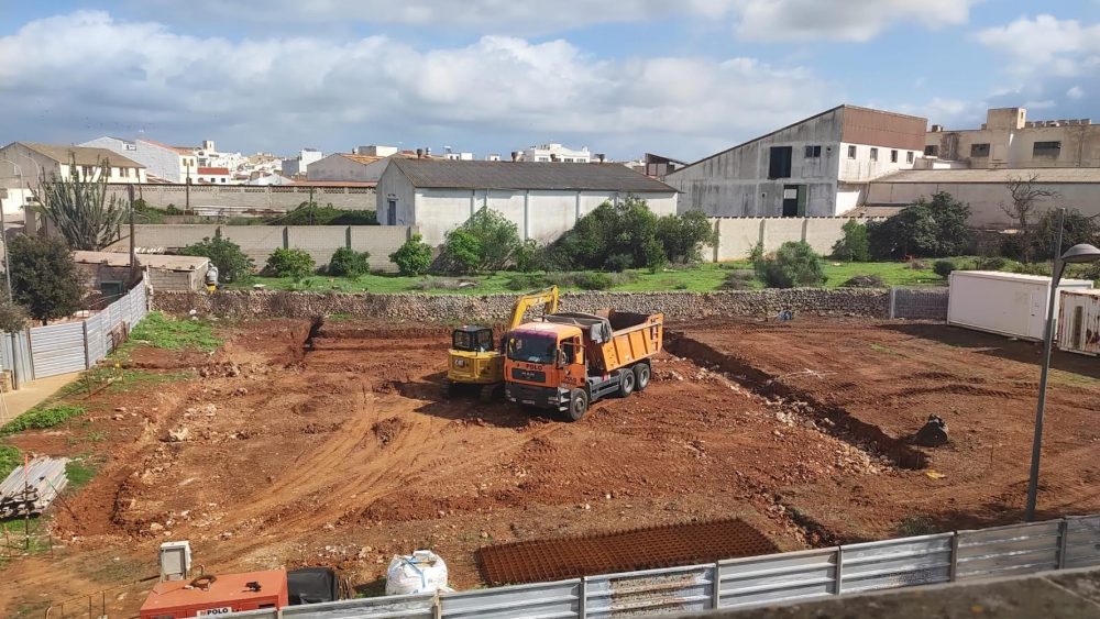 Obras en el nuevo centro de día de Alaior.
