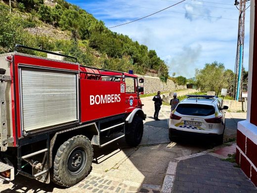 (Fotos) Un incendio causa la muerte de más de veinte gallinas en la zona de los Vergers de Sant Joan