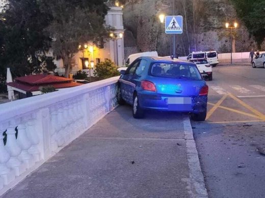 (Fotos) El conductor del accidente en la Costa de ses Voltes circulaba con 0,83 mg/l de alcohol